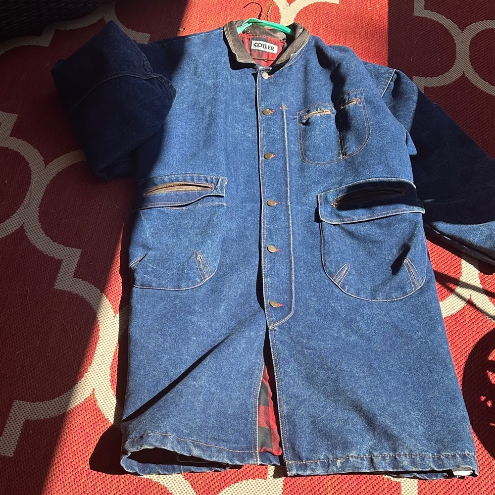 Cotler Vintage Women's Blue Denim Utility Jacket